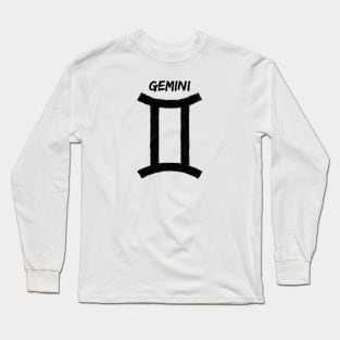 GEMINI IN OIL Long Sleeve T-Shirt